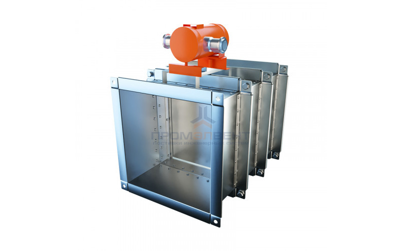 Клапан прямоугольный ФКС-4М (180) Взрывозащищённый