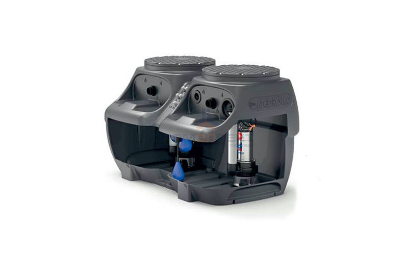 Установка канализационная Pedrollo SAR 550-RXm 5/40 - 1,1 кВт (Qmax 380л/мин, Hmax 12,5м,кабель 10м)