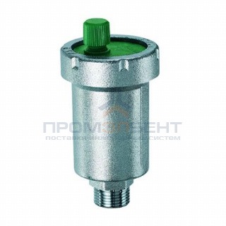 Воздухоотводчик автоматический FAR GAISER 2050 - 1/4" (воздухоотвод сверху, цвет хром)
