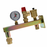 Группа безопасности котла STOUT - 3/4" (давление срабатывания 3 бар)