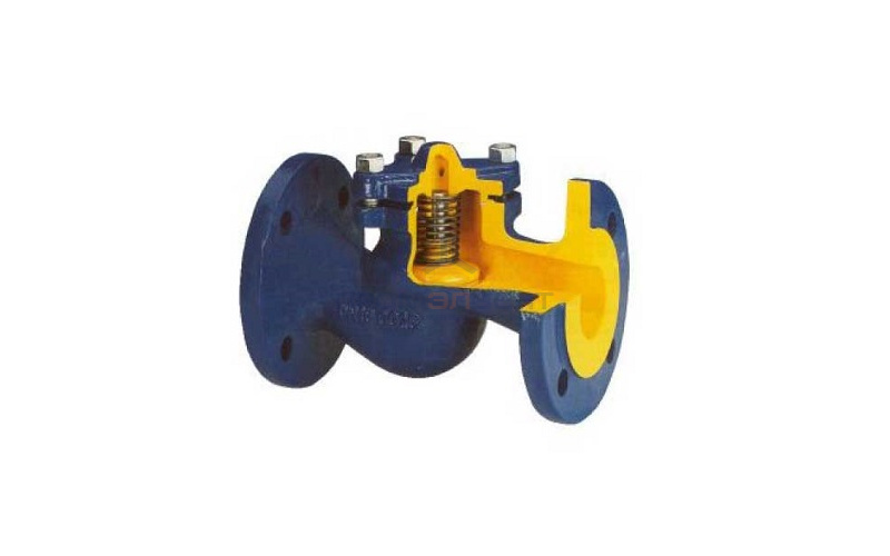 Клапан обратный BROEN V287 - Ду100 (Фланец/Фланец,  PN16, Tmax 300°C, чугун)