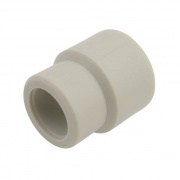 Муфта FV-Plast - 90 x 63 (под пайку внутренняя/наружная для полипропиленовых труб, цвет серый)