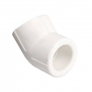 Отвод 45° VALTEC VTp.759 - 32 (для полипропиленовых труб под пайку, цвет белый)