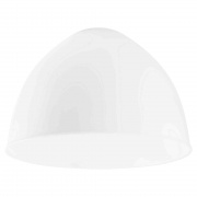 16-39 Плафон белый, пластиковый, под патрон Е27, O300х210мм.