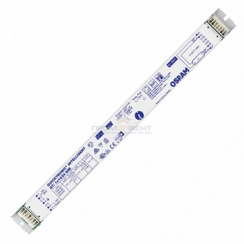ЭПРА Osram QTi 1x21/39 DIM 1-10V диммируемый для люминесцентных ламп T5