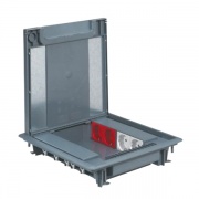 Напольный лючок Legrand DLP floor 16мод. гл.50мм под покрытие серый