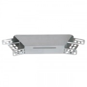 Поворот 45° плоский с крышкой для лотков 50х150 ИЭК