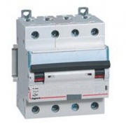 Дифавтомат Legrand DX3 АВДТ 4П C10А 300MA тип AC 4 модуля