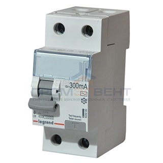 УЗО Legrand DX3 ВДТ 2П 63А 300мА тип A