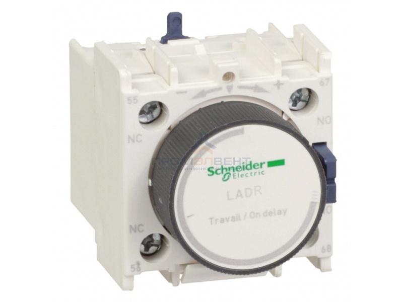 Контактный блок с выдержкой времени на отключение Schneider Electric TeSys D 10…180C