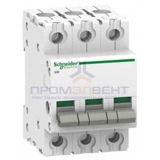 Выключател нагрузки iSW Acti 9 Schneider Electric 3П 40A (модульный рубильник)