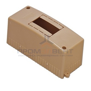 Бокс ТУСО 1-2 модуля без дверки коричневый