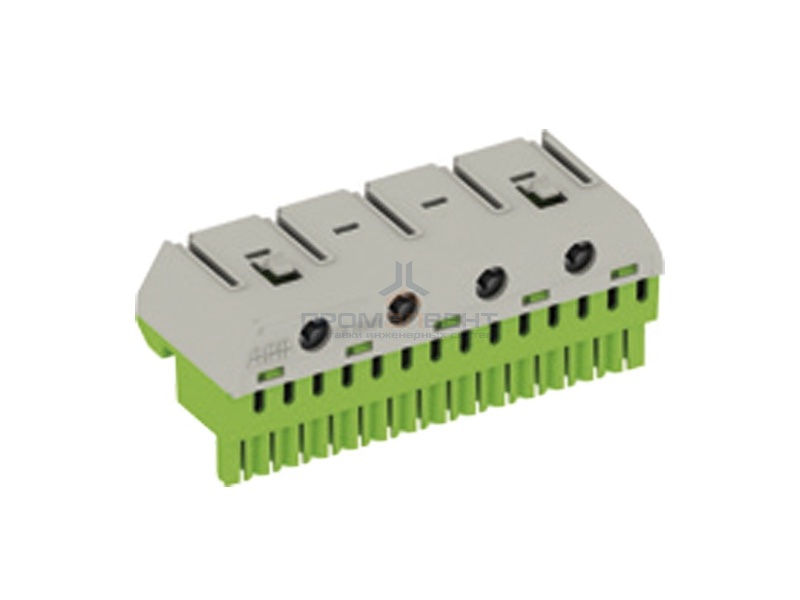 Клеммник самозажимной ABB PE 14x4+4x25мм ZK144G