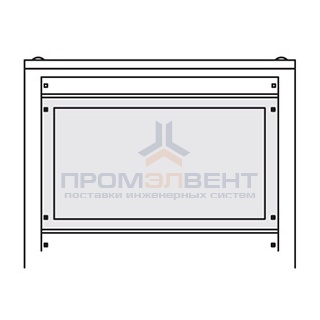 Секционная панель, углублённая, В400мм, Ш600мм