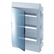 Бокс в нишу ABB Mistral41 54М зеленая дверь без клеммного блока