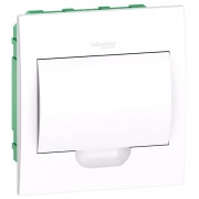 Бокс встраиваемый Schneider Electric Easy9 на 8 модулей с белой дверью с клемниками N+PE