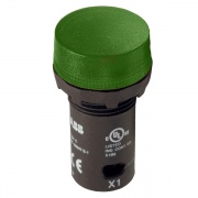 Лампа ABB CL-502G зеленая со встроенным светодиодом 24В AC/DC